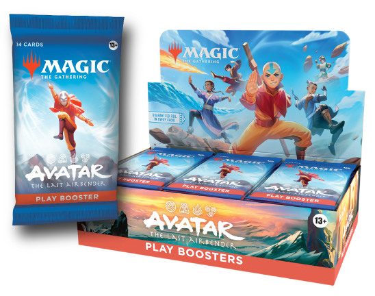 Avatar The Last Airbender Magic The Gathering Play Booster Box Avatar The Last Airbender Magic The Gathering Play Booster Box