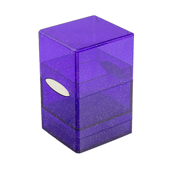 Glitter Purple - Satin Tower Deckbox (Ultra-Pro)