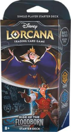 Starter Deck (Amber & Sapphire) - Rise of the Floodborn (Disney Lorcana - Ravensburger)