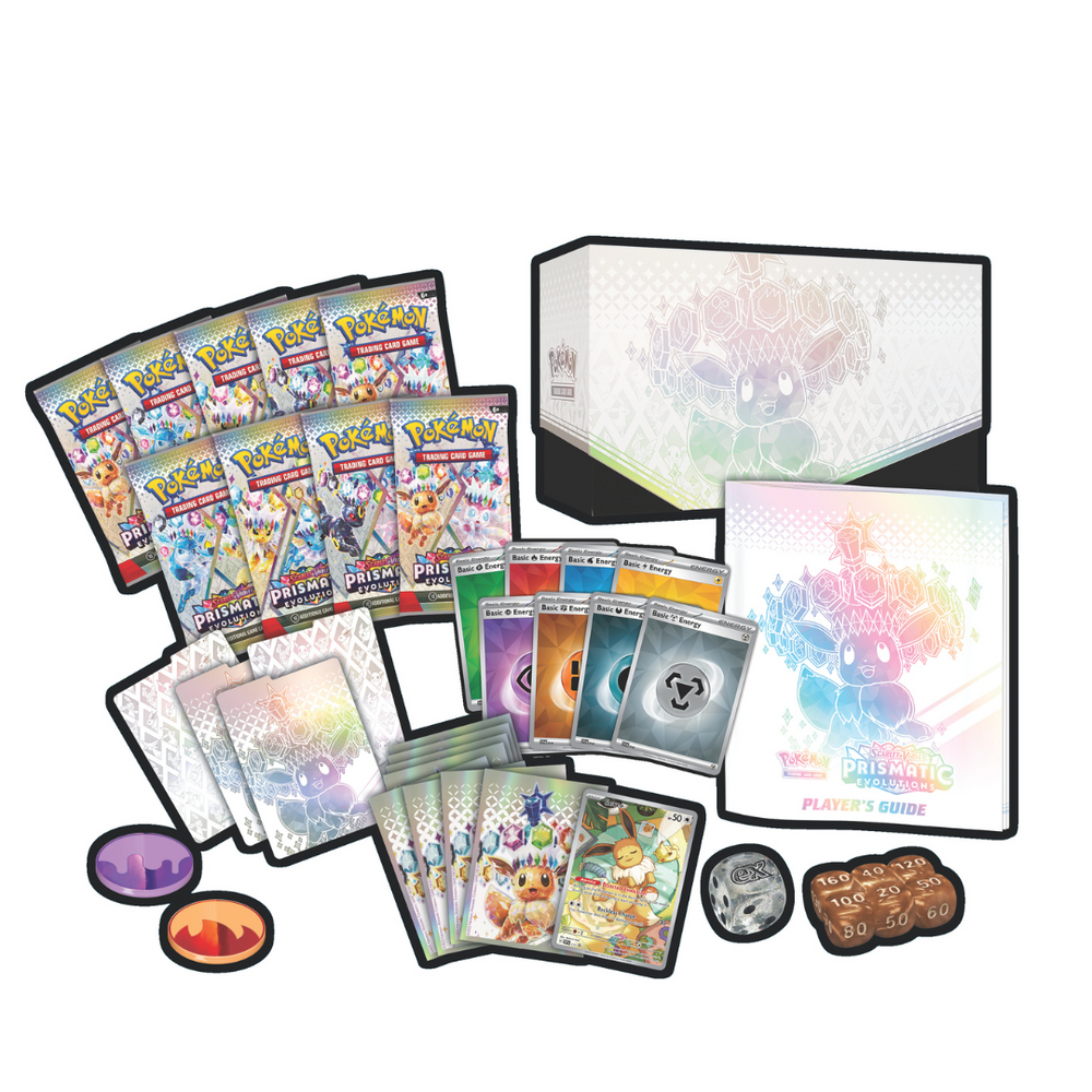 pokemon trading card game prismatic evolutions elite trainer box Pokemon - Scarlet & Violet - Prismatic Evolutions