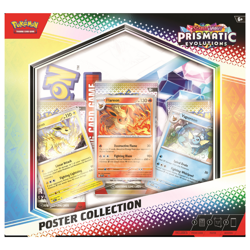 Pokémon Prismatic Evolutions Poster Collection