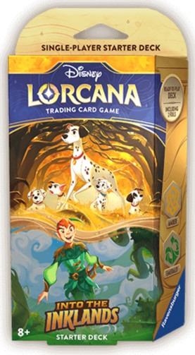 Starter Deck (Amber & Emerald) - Into the Inklands (Disney Lorcana - Ravensburger)