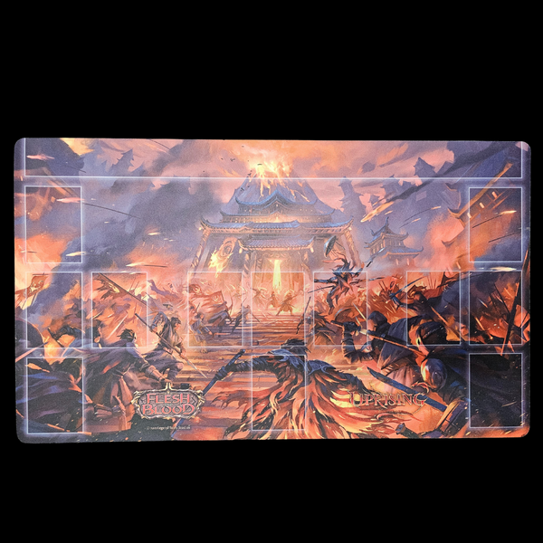 Uprising - Playmat (Flesh and Blood) – MinMaxGames Uprising - Playmat (Flesh and Blood) – MinMaxGames