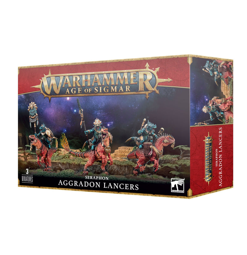 Aggradon Lancers - Seraphon (Warhammer Age of Sigmar - Games Workshop)