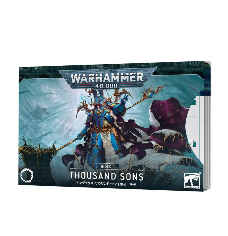 Index Cards: Thousand Sons (Warhammer 40,000 - Games Workshop)