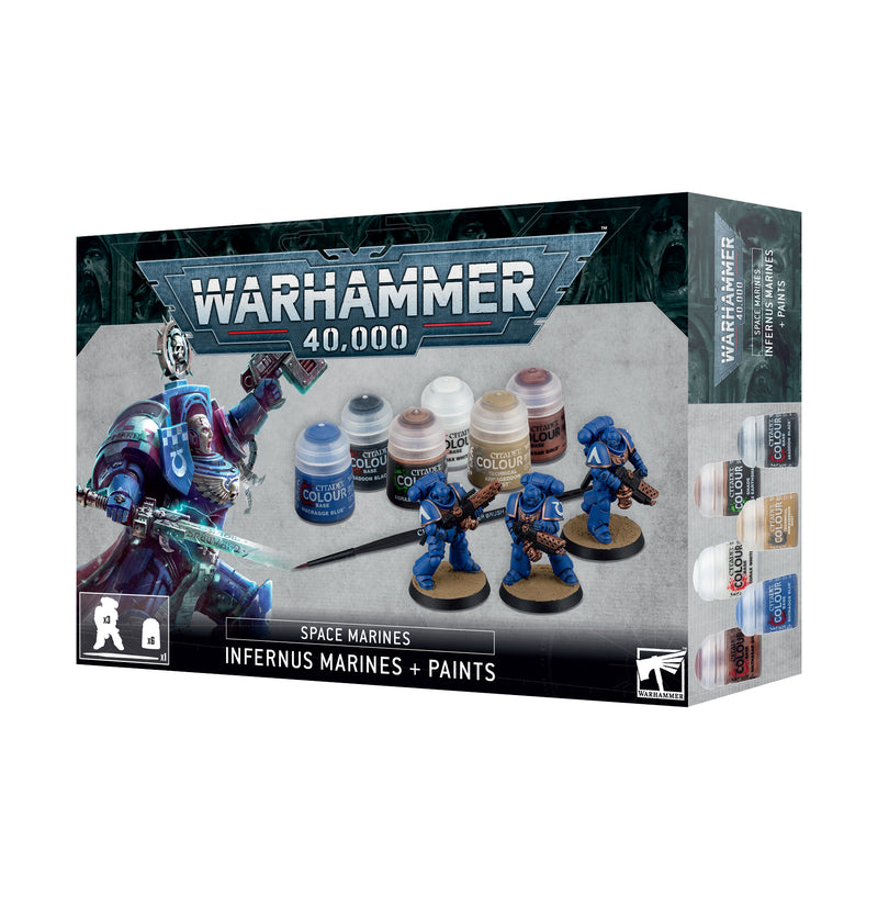 Infernus Marines and Paint Set (Warhammer 40,000 - Games Workshop)