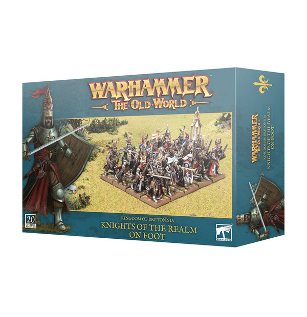 Kingdom of Bretonnia: Knights of the Realm on Foot (The Old World - Games Workshop)