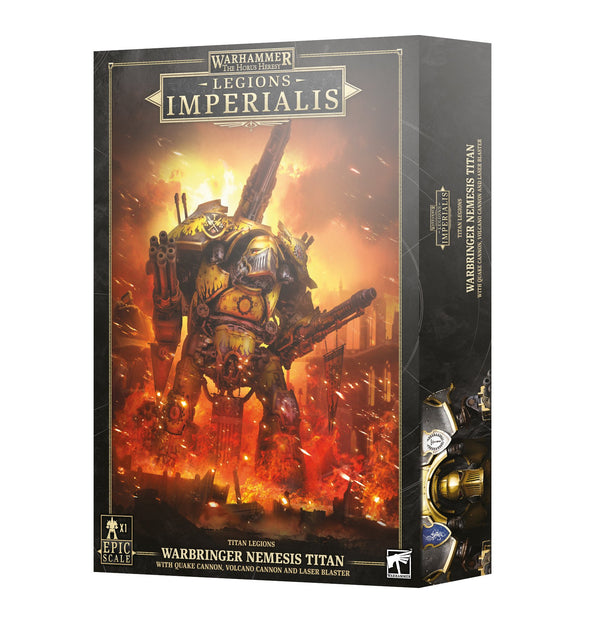 Imperialis: Titan Legions: Warbringer Nemesis Titan with Quake Cannon, Volcano Cannon and Laser Blaster