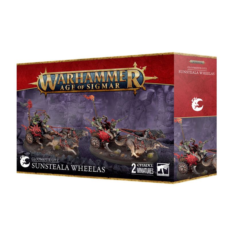 Gloomspite Gitz Sunsteala Wheelas (Warhammer: Age of Sigmar)
