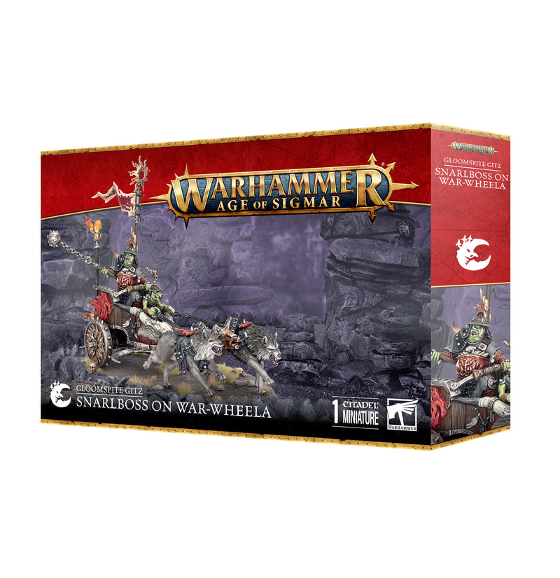Gloomspite Gitz Snarlboss On War-Wheela (Warhammer: Age of Sigmar)