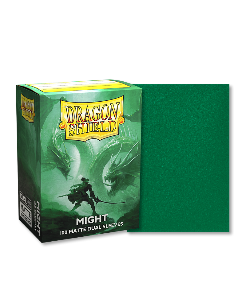 Might - Dual Matte Card Sleeves (Dragon Shield)
