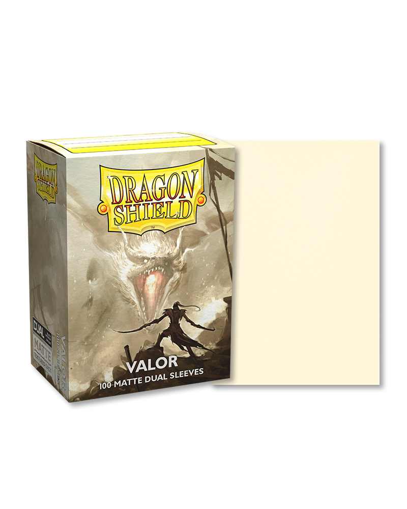 Valor - Dual Matte Card Sleeves (Dragon Shield)