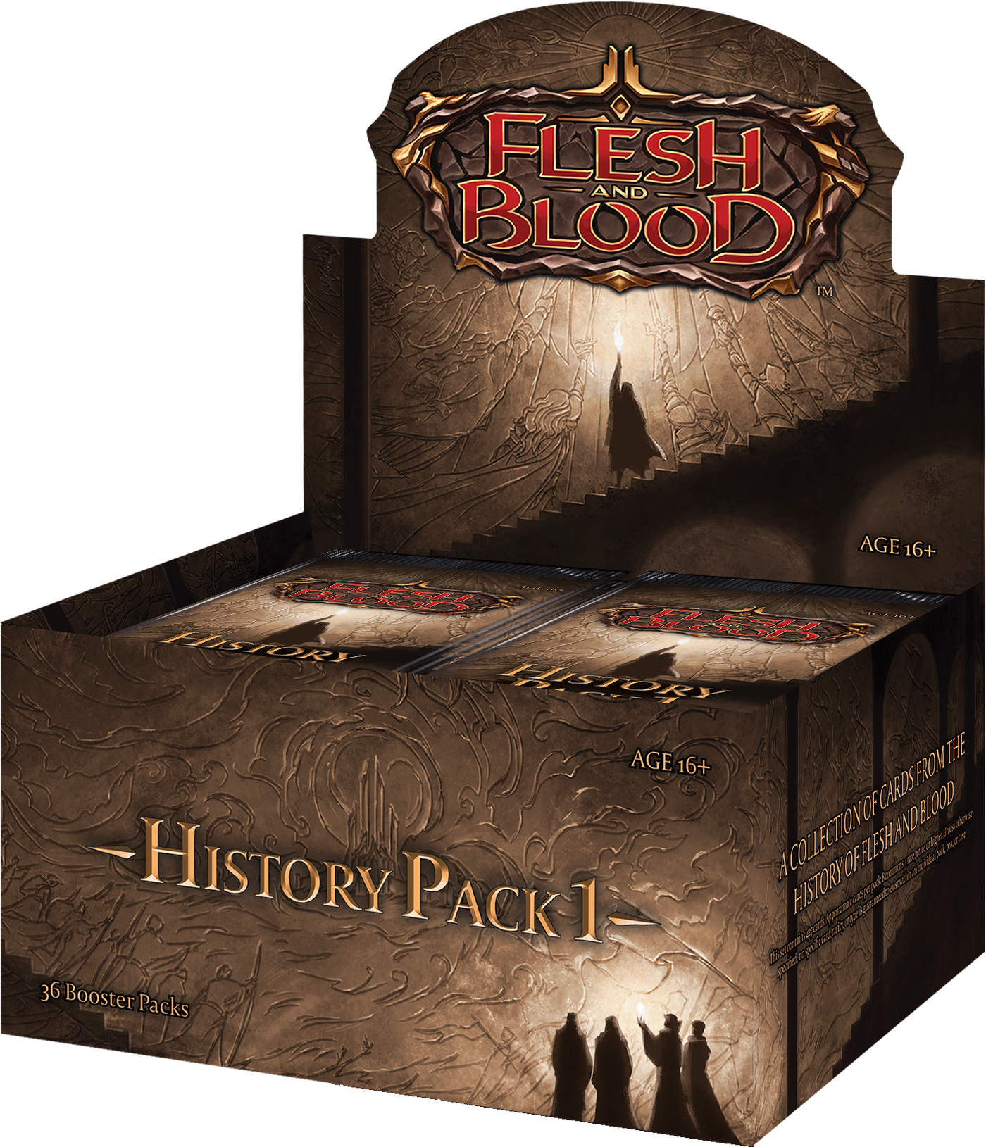 FLESH AND BLOOD HISTORY PACK 1 BOX 未開封品 1hp_mock_booster_box_english.