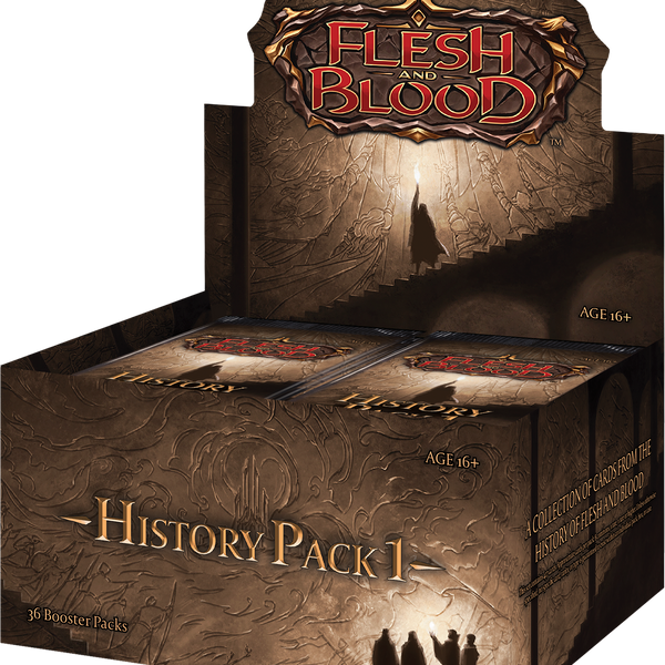 Booster Box - History Pack Vol. 1 (Flesh and Blood) Booster Box - History Pack Vol. 1 (Flesh and Blood)