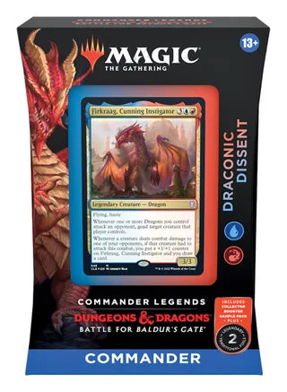 Draconic Dissent Commander Deck - Commander Legends: Battle for Baldur's Gate (Magic: The Gathering)