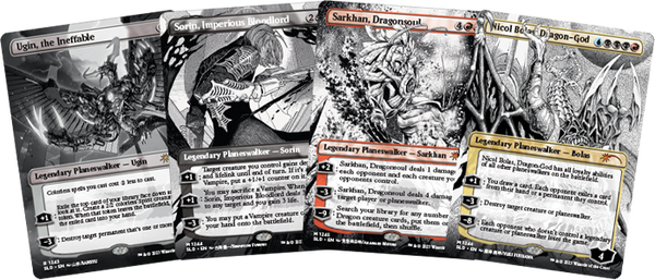 More Borderless Planeswalkers - MTG Secret Lair WPN Exclusive 2023 (Magic: The Gathering)