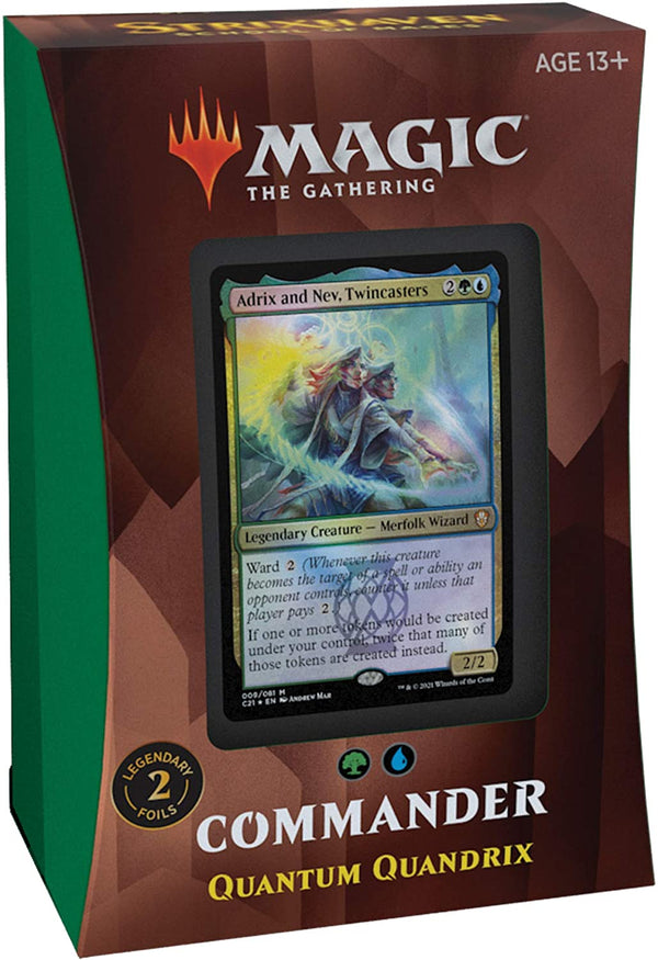 Quantum Quandrix  - Strixhaven: School of Mages Commander Deck (Magic: The Gathering)