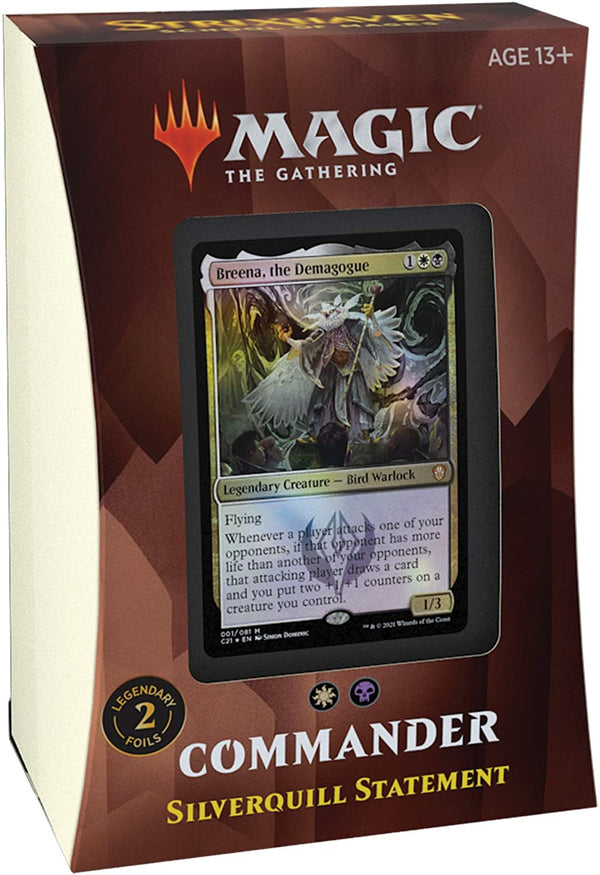 Silverquill Statement - Strixhaven: School of Mages Commander Deck (Magic: The Gathering)