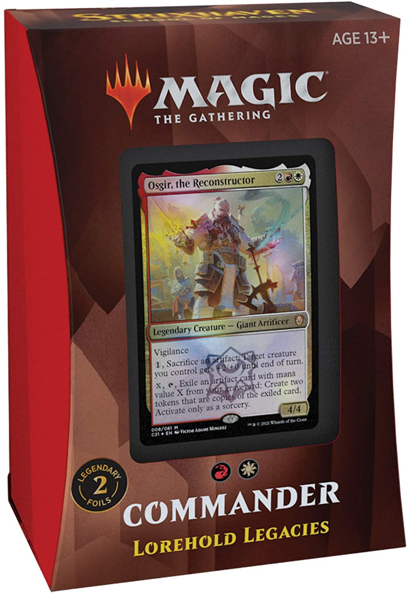 Lorehold Legacies - Strixhaven: School of Mages Commander Deck (Magic: The Gathering)