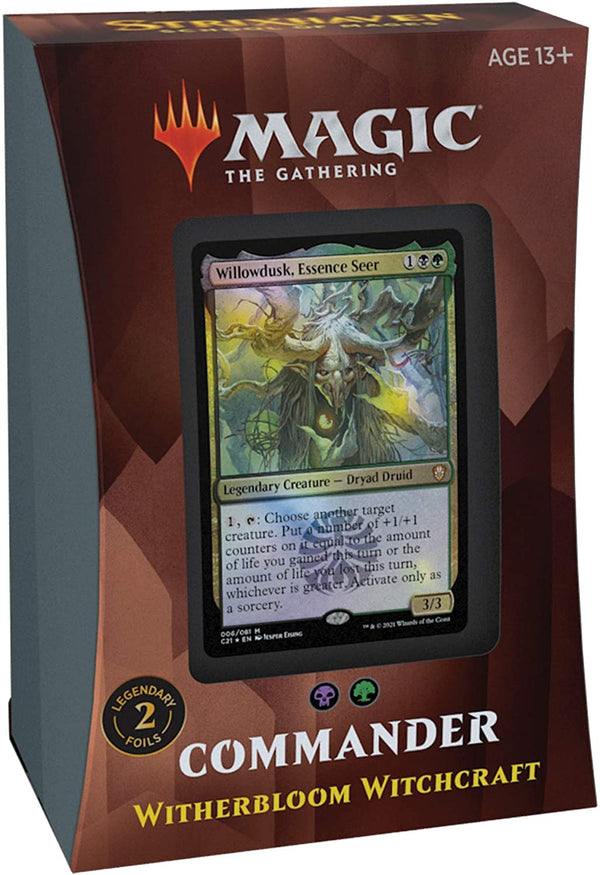 Witherbloom Witchcraft - Strixhaven: School of Mages Commander Deck (Magic: The Gathering)