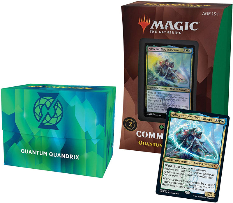 Quantum Quandrix  - Strixhaven: School of Mages Commander Deck (Magic: The Gathering)