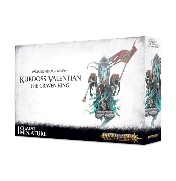 Nighthaunt: Kurdoss Valentian, The Craven King (Warhammer Age of Sigmar - Games Workshop)