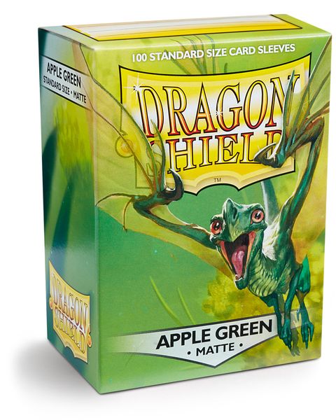 Apple Green - Matte Card Sleeves (Dragon Shield)