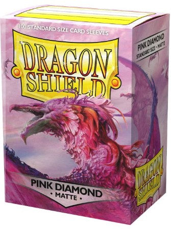 Pink Diamond - Matte Card Sleeves (Dragon Shield)