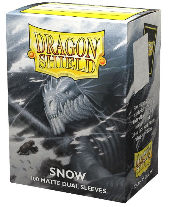 Snow - Dual Matte Card Sleeves (Dragon Shield)