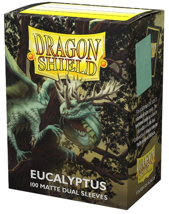 Eucalyptus - Dual Matte Card Sleeves (Dragon Shield)