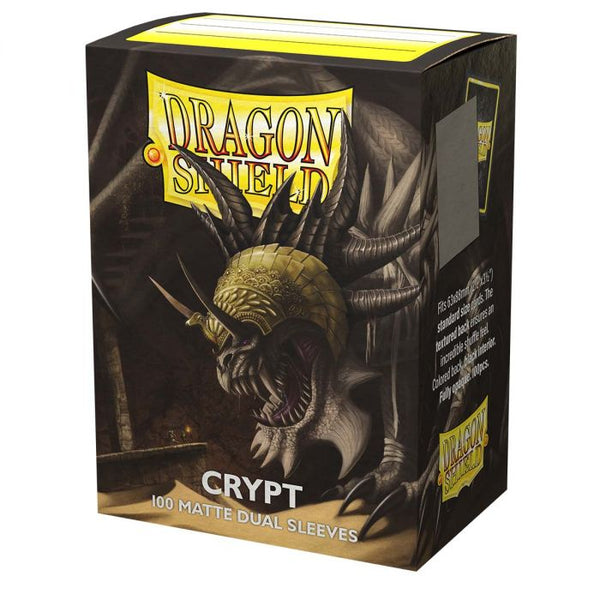 Crypt - Dual Matte Card Sleeves (Dragon Shield)