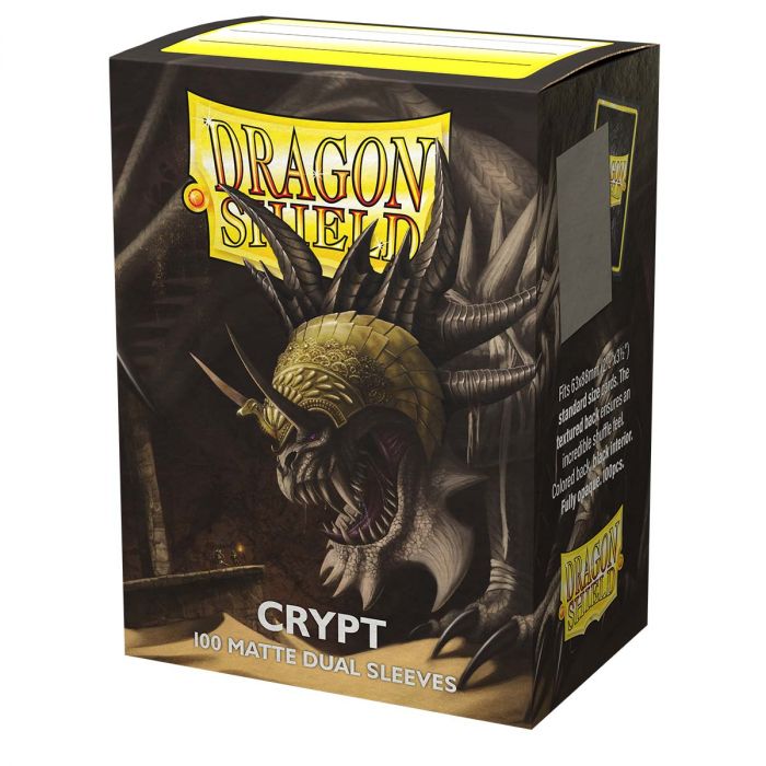Crypt - Dual Matte Card Sleeves (Dragon Shield)