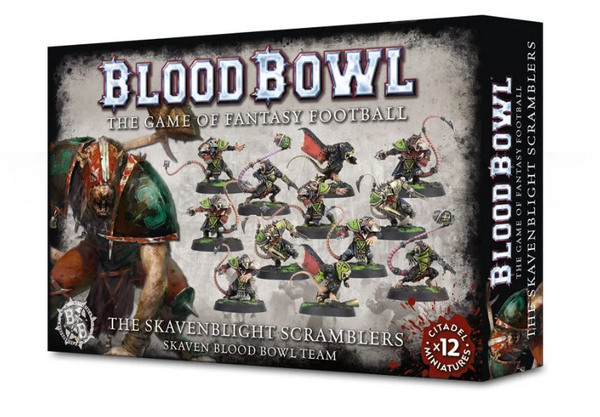 Blood Bowl: The Skavenblight Scramblers - The Skaven Team (Blood Bowl - Games Workshop)