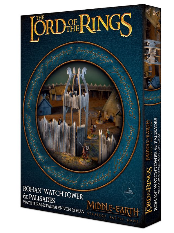 Lord of the Rings: Rohan Watchtower and Palisades (Middle Earth Strategy Battle Game - Games Workshop)
