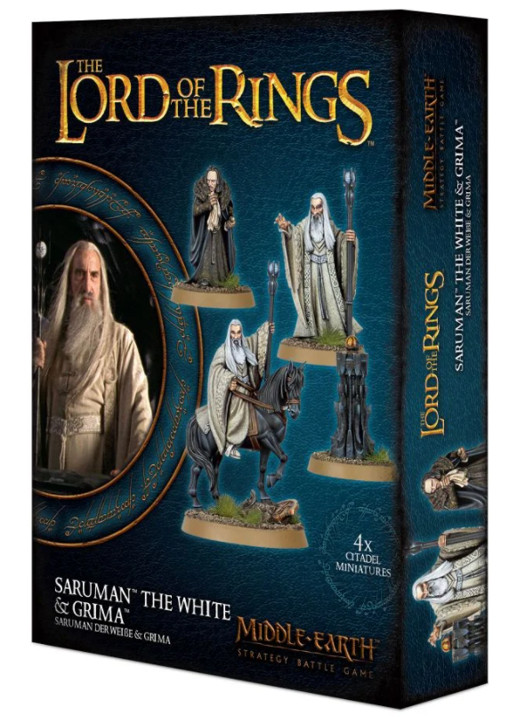 Lord of the Rings: Saruman the White and Gríma (Middle Earth Strategy Battle Game - Games Workshop)