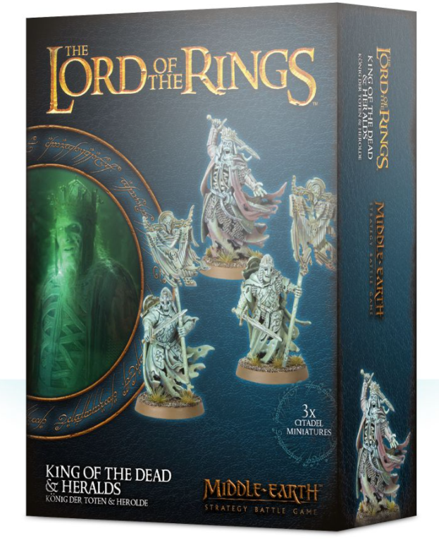Lord of the Rings: King of the Dead and Heralds (Games Workshop)