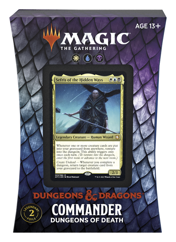 Dungeons Of Death - Adventures in the Forgotten Realms Commander Deck (Magic: The Gathering)