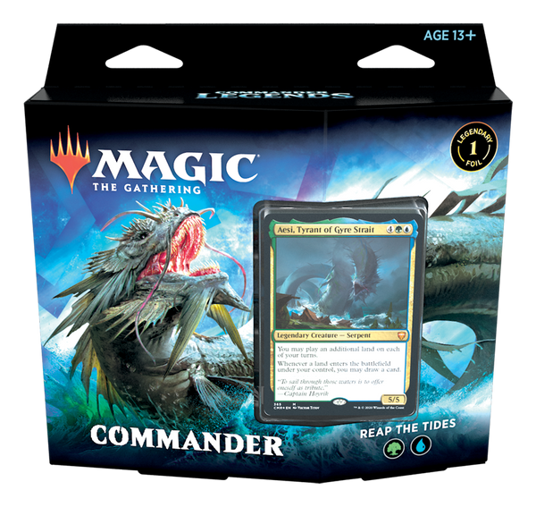 Reap The Tides Commander Deck - Commander Legends (Magic: The Gathering)
