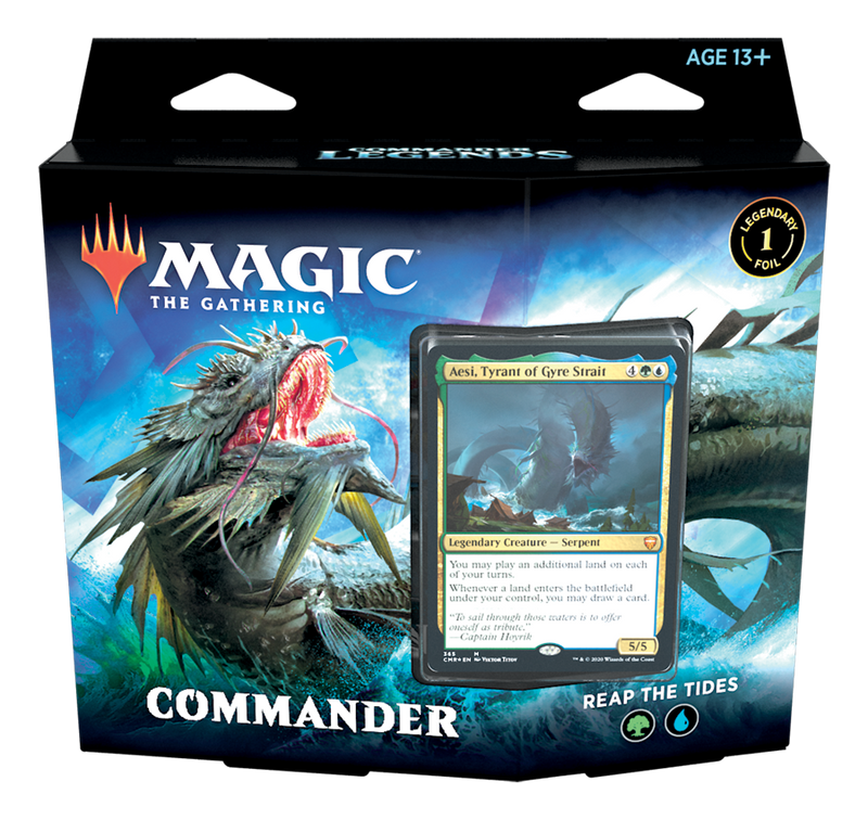 Reap The Tides Commander Deck - Commander Legends (Magic: The Gathering)