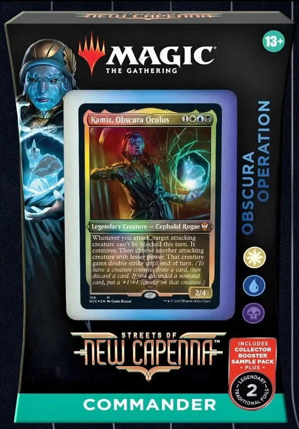 Obscura Operation Commander Deck - Streets of New Capenna (Magic: The Gathering)
