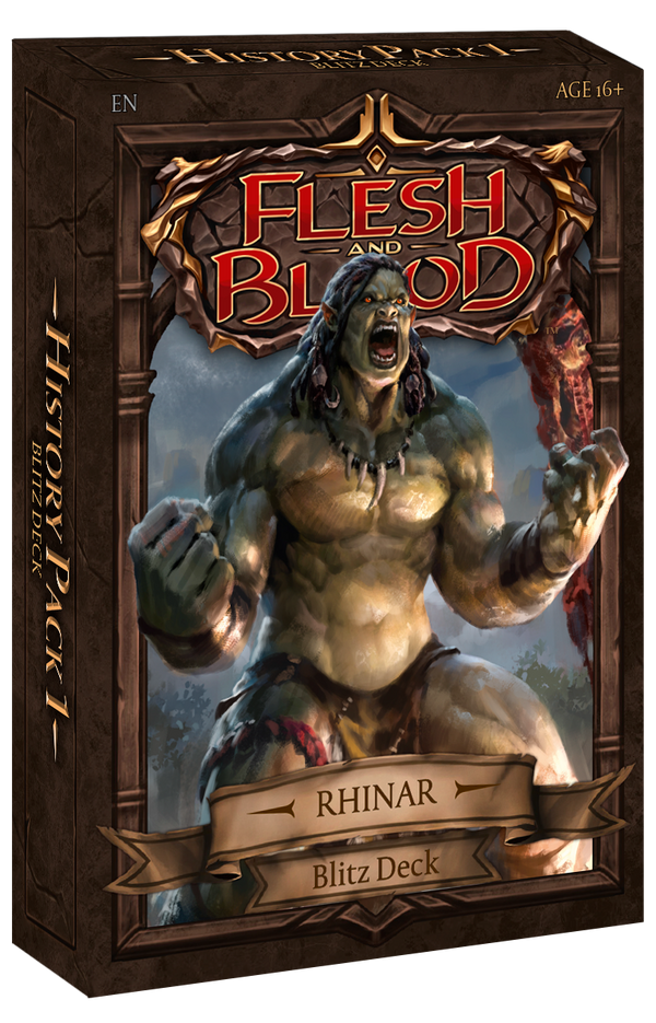 Rhinar Blitz Deck - History Pack 1 (Flesh and Blood)