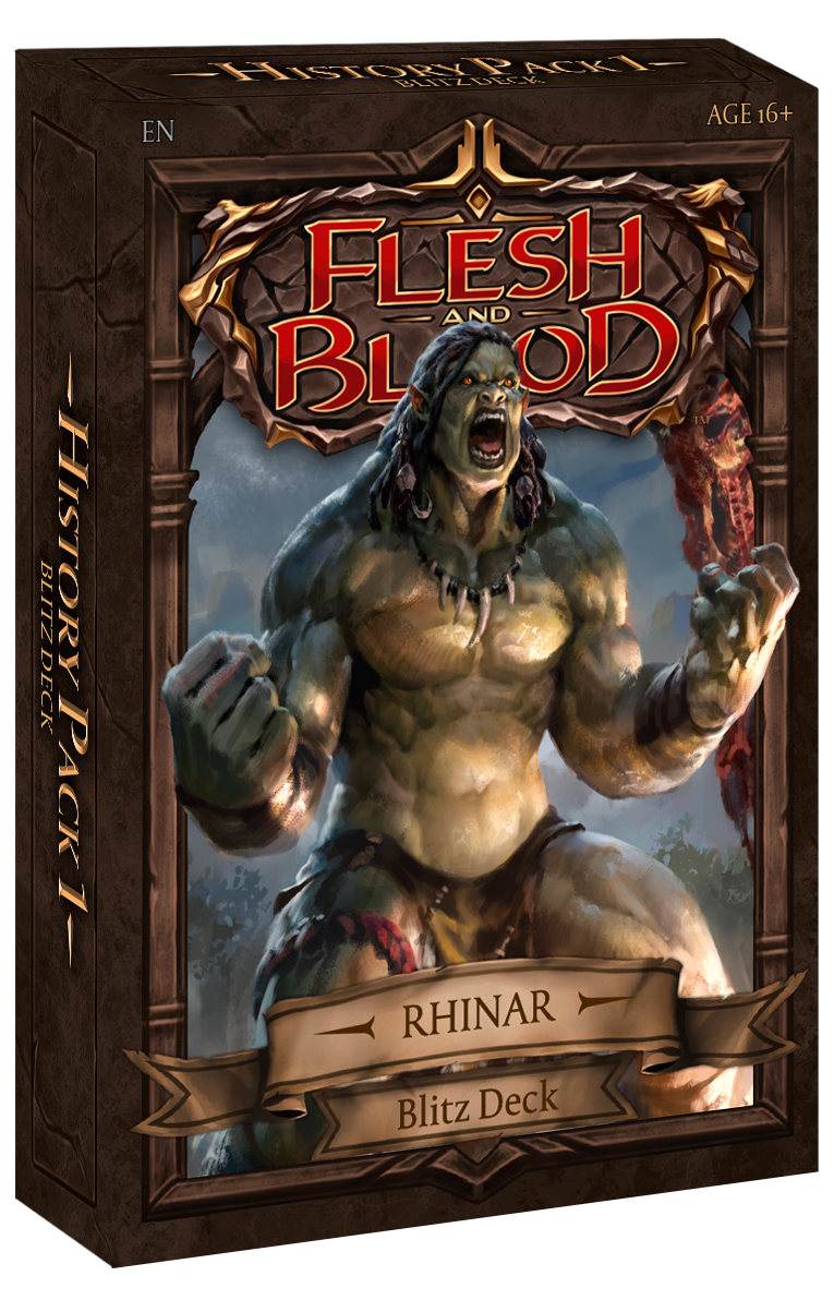 Rhinar Blitz Deck - History Pack 1 (Flesh and Blood)