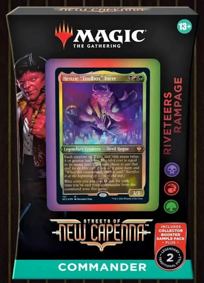 Riveteers Rampage Commander Deck - Streets of New Capenna (Magic: The Gathering)