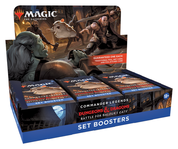Set Booster Box- Commander Legends: Battle for Baldur's Gate (Magic: The Gathering)