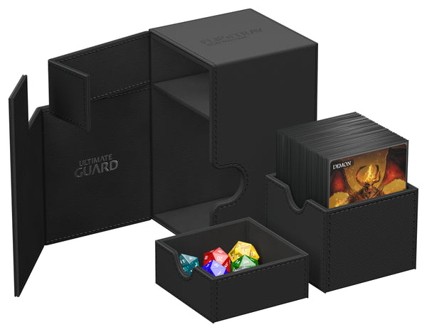 Monocolor Black - Flip N' Tray 100+ (Ultimate Guard)