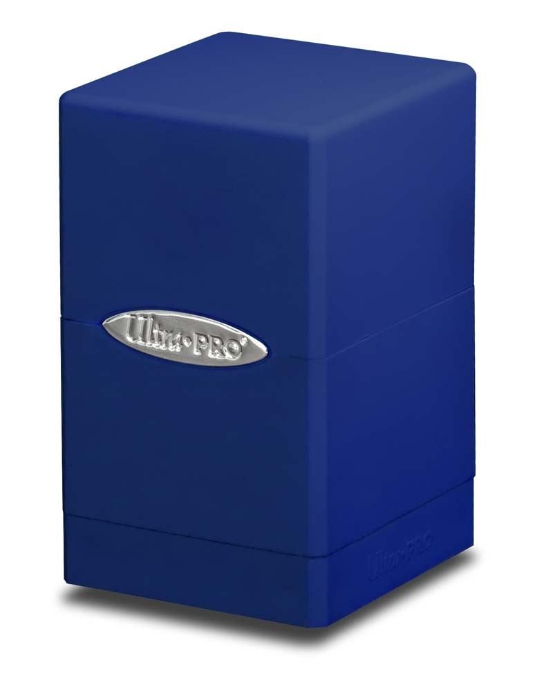 Blue - Satin Tower Deckbox (Ultra Pro)