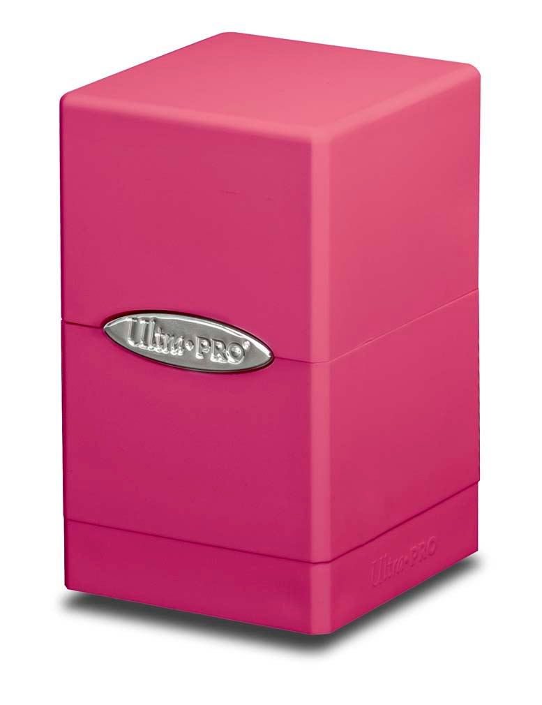 Bright Pink - Satin Tower Deckbox (Ultra Pro)