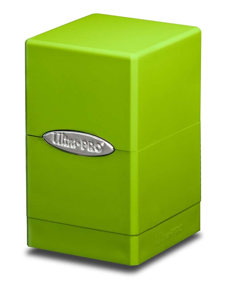 Lime Green - Satin Tower Deckbox (Ultra Pro)
