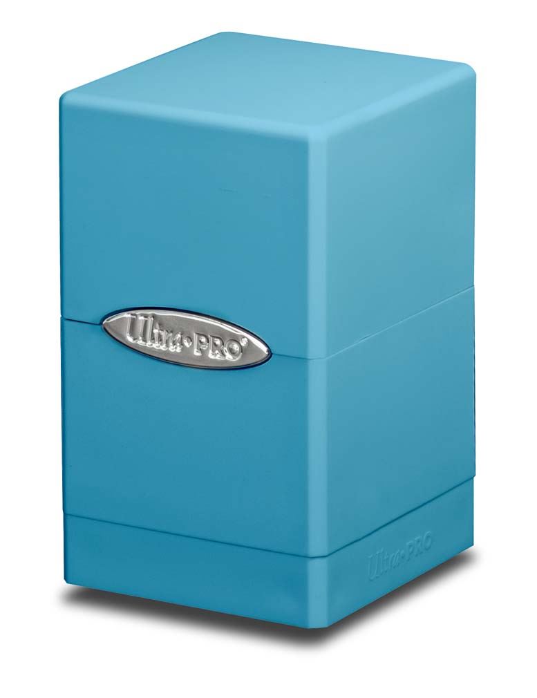 Light Blue - Satin Tower Deckbox (Ultra Pro)