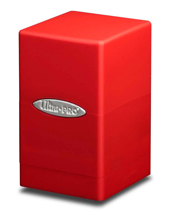 Red - Satin Tower Deckbox (Ultra Pro)